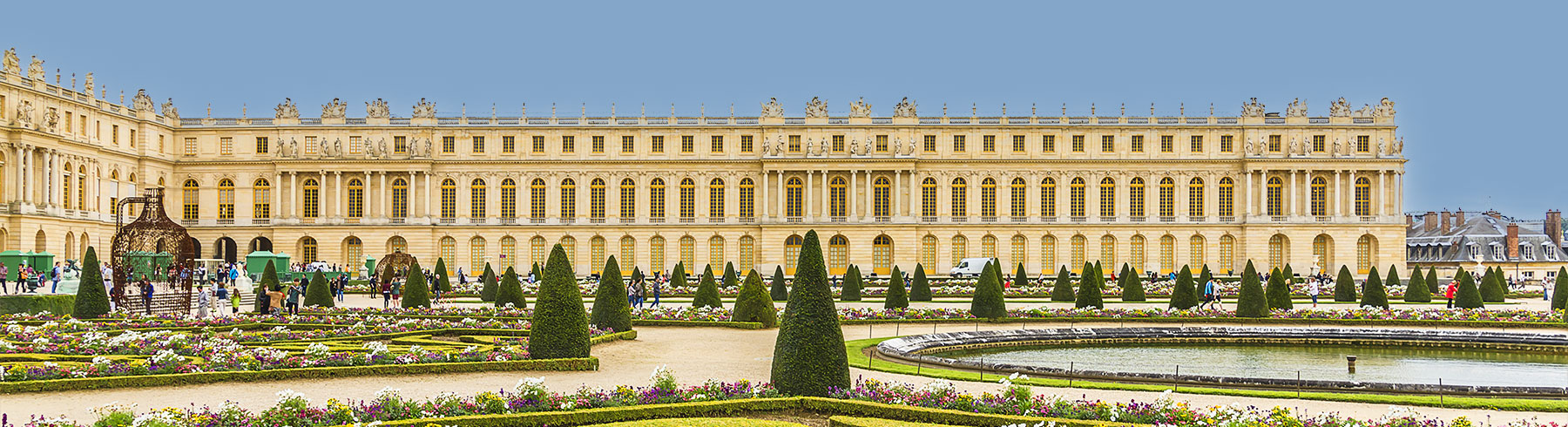 View of the Louvre Museum